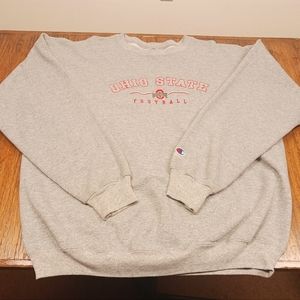 Vintage Champion Ohio State football crewneck sweatshirt.